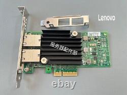 Adaptateur réseau convergé PCIe Dell X550-T2 Intel 2 ports Ethernet 10 Gb