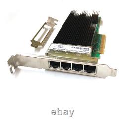 Adaptateur réseau convergent Ethernet Intel X710-T4, X710T4BLK, 4 ports 10GbE, Expédition aux États-Unis