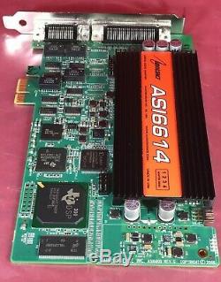 Adapter Udoscience Asi6614 Asi6614 Diffusion Symétrique Xlr Analogique Pci-e Carte