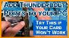 Ajouter Des Ports Thunderbolt à Un Pc Si Votre Carte Thunderbolt Ne Fonctionne Pas, Essayez Ceci