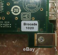 Brocade 1020 10gb 2 Ports Pci-e X8 Adaptateur Réseau Convergé Carte 80-1003249-07