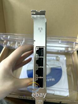 Carte De Ports Quad Réseau Nic Intel I350-t4v2 Gigabit Pcie X4 Ethernet D'oem