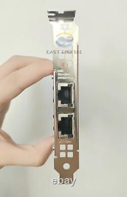 Carte Réseau Convergée Intel X550-t2 2port 10g Pcie Serveur Ethernet Nouveau