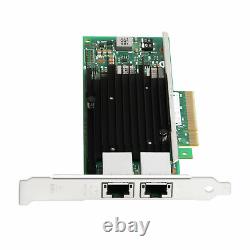 Carte Réseau Pci-e Nic Intel X540-t2 De 10 Go, Adaptateur Pci Express Ethernet Lan