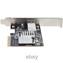 Carte StarTech.com 10G PCIe SFP+, Adaptateur réseau à port unique SFP+, SFP+ ouvert pour