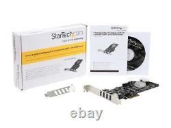Carte StarTech.com PEXUSB3S44V 4 ports PCI Express (PCIe) SuperSpeed USB 3.0 Adaptateur