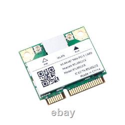 Carte WiFi Mini PCIe RTL8822CE 1200Mbps Double Bande 802.11ac BT 5.0 Adaptateur Réseau