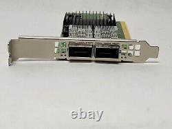 Carte adaptateur Mellanox ConnectX-6 HDR 200Gbe 2 ports Qsfp56 MCX653106A-HDAT