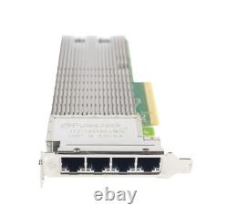 Carte adaptateur réseau PCIe Dell X710-T4 4 ports 10GbE Base-T 008XJ7 (AMX)