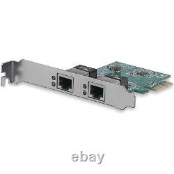 Carte adaptateur réseau de serveur PCI Express Gigabit à double port Startech.com PCIE