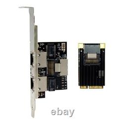 Carte adaptatrice Port Mini PCIE Gigabit Ethernet pour ordinateur de serveur industriel