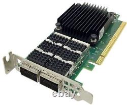 Carte adaptatrice réseau à profil bas Dell F6FXM Mellanox ConnectX-6 DX
