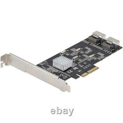 Carte d'adaptateur PCI Express 8 ports SATA 6 Gbps StarTech 8P6GPCIESATACARD