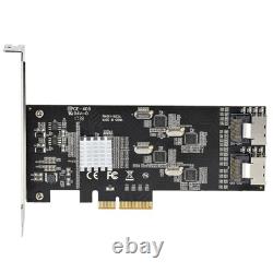 Carte d'adaptateur PCI Express 8 ports SATA 6 Gbps StarTech 8P6GPCIESATACARD