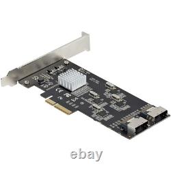 Carte d'adaptateur PCI Express 8 ports SATA 6 Gbps StarTech 8P6GPCIESATACARD