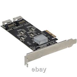 Carte d'adaptateur PCI Express 8 ports SATA 6 Gbps StarTech 8P6GPCIESATACARD