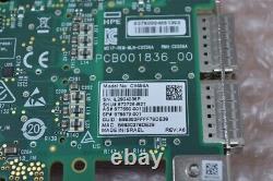 Carte d'adaptateur réseau HPE CX556A PCIe 100Gb 2 ports VOIR REMARQUES