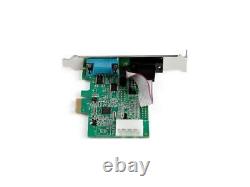 Carte d'adaptateur série RS232 PCIe 2 ports StarTech PEX2S953