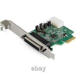 Carte d'adaptateur série RS232 PCIe 4 ports StarTech PEX4S953LP