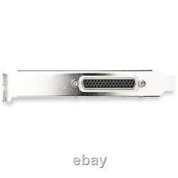 Carte d'adaptateur série RS232 PCIe 4 ports StarTech PEX4S953LP