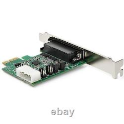 Carte d'adaptateur série RS232 PCIe 4 ports StarTech PEX4S953LP