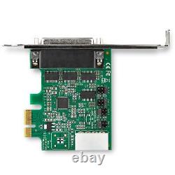 Carte d'adaptateur série RS232 PCIe 4 ports StarTech PEX4S953LP