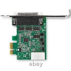 Carte d'adaptateur série RS232 PCIe 4 ports StarTech PEX4S953LP