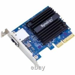 Carte d'extension Synology 1Port Haute Vitesse 10GBASE-T/NBASE-T pour les Serveurs NAS Synology