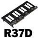 Carte D'extension Adaptateur De Séparation Adt-link Pcie 5.0x16 Vers 4 Ports U.2/edsff Pour Disque Dur