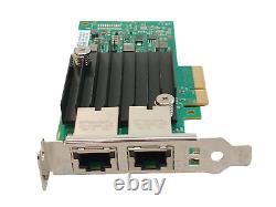 Carte d'interface réseau PCIe Ethernet Gigabit à 2 ports Dell 0C4D5P X550-T2 fonctionne