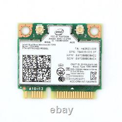 Carte réseau sans fil Bluetooth Intel 7260 7260HMW Mini PCIE pour PC