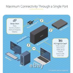 Châssis d'expansion PCIe Thunderbolt 3 StarTech avec DisplayPort PCIe x16
