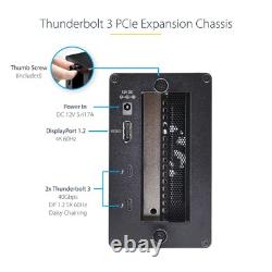 Châssis d'expansion PCIe Thunderbolt 3 StarTech avec DisplayPort PCIe x16