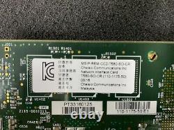 Chelsio T580-so-cr Double 40 Go Pci-e Msip-rem-cc2-t580-so-cr Adapter Card Great