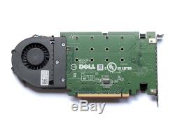 Dell Lecteur Ultra-speed ​​quad Nvme M. 2 Pcie X16 Card (adaptateur Uniquement) Adaptateur Uniquement