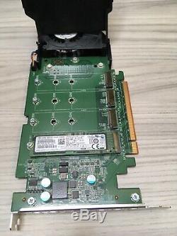 Dell Lecteur Ultra-speed ​​quad Pcie X16 Carte Adaptateur Avec 1tb Samsung M. 2 Inclus