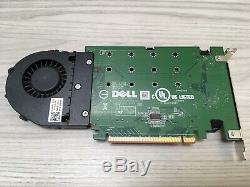 Dell Lecteur Ultra-speed ​​quad Pcie X16 Carte Adaptateur Avec 1tb Samsung M. 2 Inclus