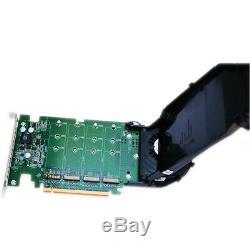 Dell Ssd M. 2 Pcie X4 Mémoire Flash Carte Adaptateur 80g5n Phr9g 6n9rh 06n9rh