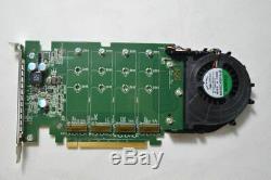 Dell Ultra Ssd Pcie X4 2 M. Solid State Storage Card Adapter 80g5n 6n9rh Tx9jh