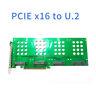 Feichao Pcie Riser U. Adaptateur De Carte D'extension 2 Vers Pci Express3.0 X4 X8 Pour Serveur