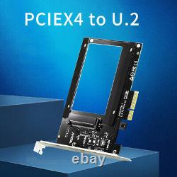 Feichao Pcie Riser U. Adaptateur De Carte D'extension 2 Vers Pci Express3.0 X4 X8 Pour Serveur