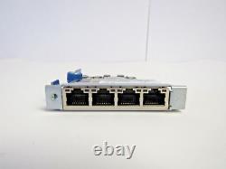 HPE 768082-001 QLogic QDH8454-RJ-HP 4-Port 10GB PCIe x8 Ethernet Adapter 7-4 can be translated to: Adaptateur Ethernet HPE 768082-001 QLogic QDH8454-RJ-HP 4 ports 10GB PCIe x8 7-4.