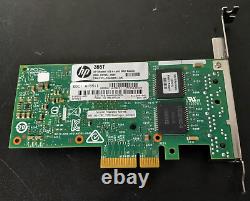 HP 366t Adaptateur Ethernet 4 Ports Gigabit Pcie 1 Go 816551-001 811544-001