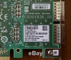 HP Mellanox Connectx-cx556a 5 Vpi Infiniband Et Carte Adaptateur Ethernet Qsfp28 Faible