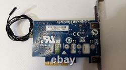 HP Pci-e To M. 2 Adaptateur Card 742006-002 Avec 256 Go M. 2 Ssd 759770-001