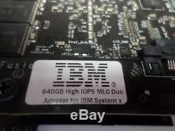 IBM 81y4518 640gb Ssd Haute Iops Carte Adaptateur MLC Pcie Serveur