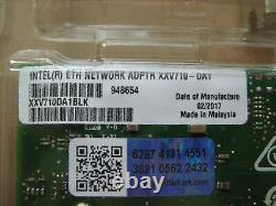 Intel Ethernet Adaptateur Réseau Convergé Xxv710-da1 Sfp28 25gbe Carte 948654