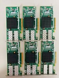 Lot 6-silicom Pe210g2spi9a-xr Dual Port 10gb Pci-e Ethernet Server Adapter Card