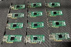 Lot de 12 cartes NIC SolarFlare SFN5122F Dual Port 10Gb/s PCI-E 2.0 x8 d'occasion