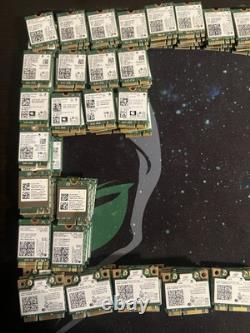 Lot de 155 cartes Wifi PCI Express de divers fabricants/modèles